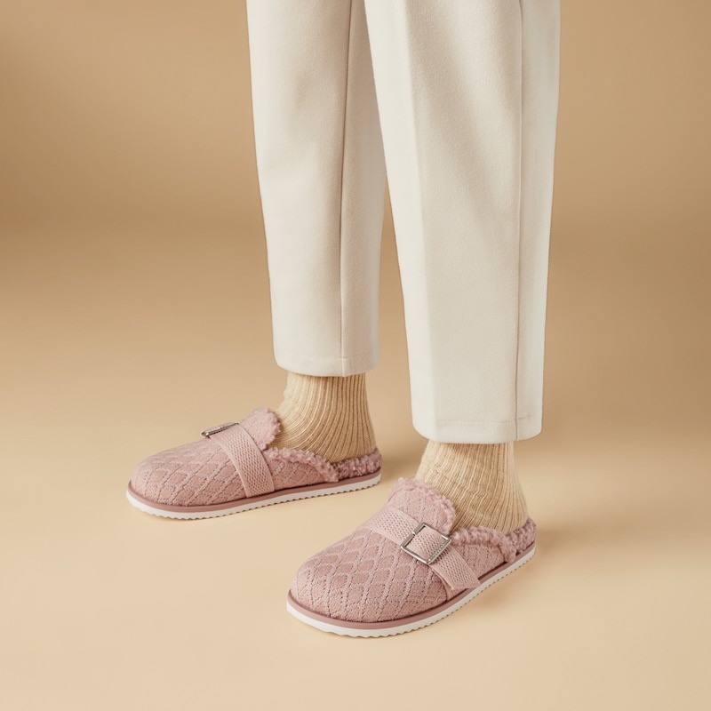 Vivaia Round-Toe Wool Slippers (Hazel) Size Eu/41 Us/9.5